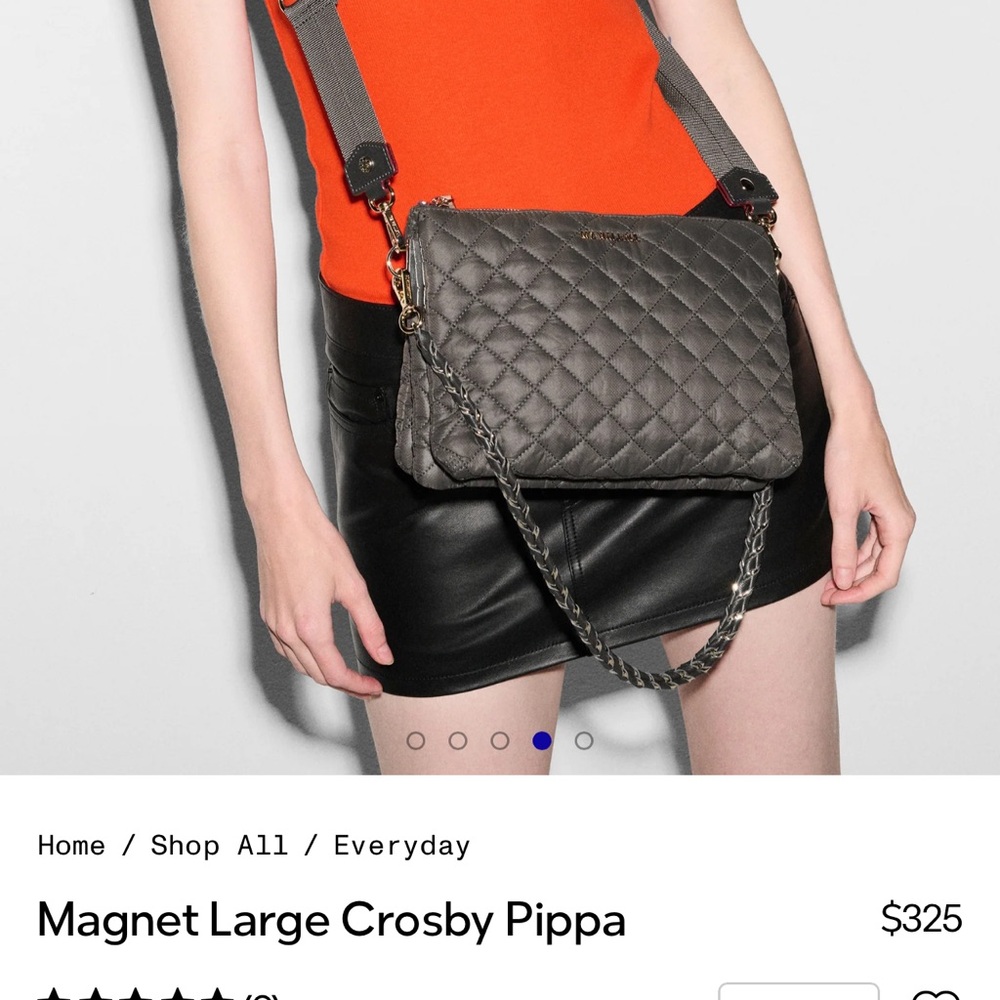 MZ Wallace Magnet Large Crosby Pippa in Magnet - Picture 2 of 13